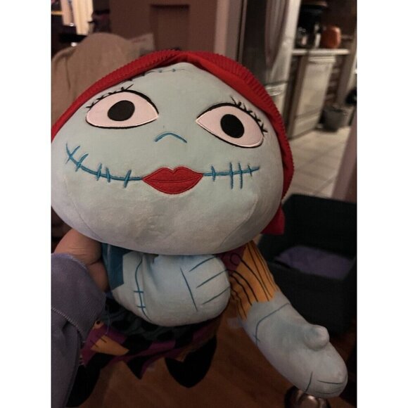 DISNEY 2022 Nightmare Before Christmas 24” Sally Skellington Cuddleez Plush - Picture 3 of 14